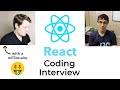 Beginner React.js Coding Interview (ft. Clément Mihailescu)