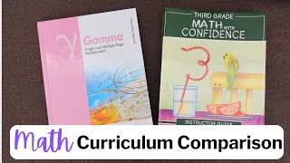 3rd Grade Math with Confidence VS Math U See Gamma | Homeschool Math Curriculum Comparison