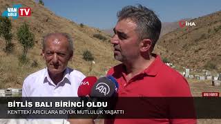 Bitlis balı Londra’da ‘Altın Bal’ yarışmasında birinci oldu