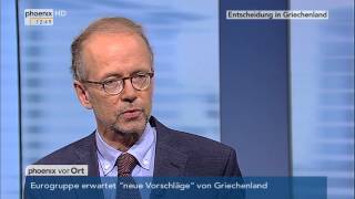 Nach dem Referendum: Studiogespräch mit Prof. Tilman Mayer und Matthias Fifka am 06.07.2015