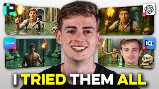 I Made the Same Thumbnail in Every AI Thumbnail Maker