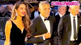 George \u0026 Amal Clooney Make A Very Glamorous Arrival At His Foundation's Event For The Albies In N.Y.