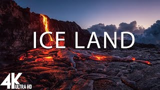 ICELAND 4K (Ultra HD) -  Relaxing Music for Stress Relief with Amazing Nature Scenery