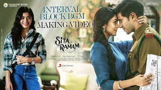 Sita Ramam Interval Block BGM - Making Video | Dulquer Salmaan | Mrunal | Vishal Chandrasekhar
