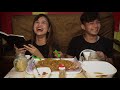 chicken chow cold coffee mukbang with zohmatea