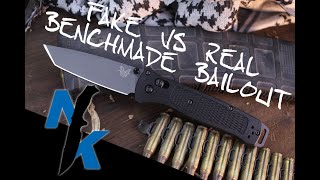 Fake VS Real: Benchmade Bailout