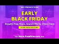 Early Black Friday Royalty-Free Sound Effects Library Downloads for GameDev & YouTube Film Creators