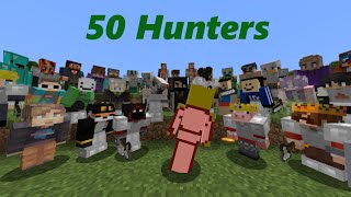 Dream In Speedrunner vs 50 Hunters Be Like