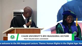 CALEB UNIVERSITY'S 8TH INAUGURAL LECTURE