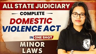 Domestic Violence Act, 2005 (One Shot) | Minor Law | All State Judiciary Exam