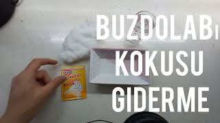 buzdolabı kokusu nasıl gider