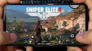 SAIU SNIPER ELITE 4 MOBILE DUBLADO, ESTÁ INCRÍVEL!