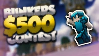 THE $500 YOUTUBER'S BUNKERS GAME! *WIN* FT - STIMPYPVP, MEEZOID, LATENCI AND MORE!