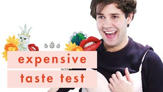 David Dobrik Does the Grossest Thing With Gum | Expensive Taste Test | Cosmopoli
