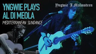 Yngwie malmsteen Plays Al di meola (mediterranean sundance)