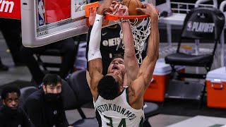 Every Bucket: Giannis Antetokounmpo Scores 34 Points vs. Nets in Game 4 | 6.13.21