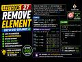 LeetCode 27: Remove Element Explained