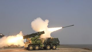 Enhanced Pinaka Mk-I rocket test-fired