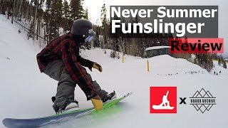 Never Summer Funslinger Snowboard Review