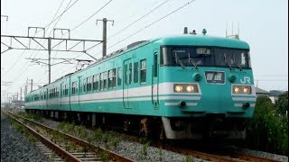 【JR西日本】117系和歌山色　紀勢本線宮前駅にて