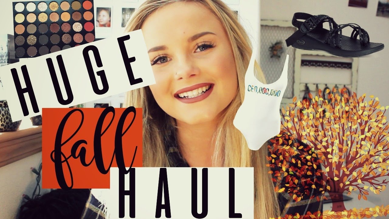Huge Fall Haul Youtube