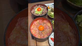 超贅沢！ユッケのようなサーロインステーキ丼でまんぷく〜！