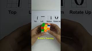 how to solve rubik's cube 3x3   cube solve magic trick formula #shorts 100