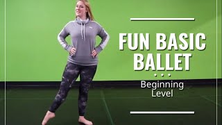 BASIC BEGINNING BALLET STEPS // FUN FOLLOW ALONG // BALLET TUTORIAL