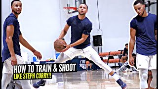 How Steph Curry Works On His Shot & Game! Exclusive Look On How The Best Shooter EVER Trains!