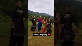 Shooting In my village Bathoi Mahore #shootingsong #reasi #bathoi #village