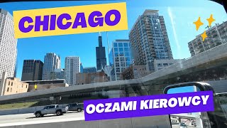 2023.03 CHICAGO oczami kierowcy 😇😇 #viral #chicago #trucking #kierowca