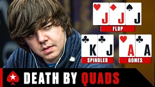 EPIC Deaths by QUADS ♠️ Best Poker Moments Retro ♠️ PokerStars