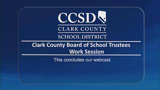 CCSD Board of School Trustees - Work Session 2.4.26