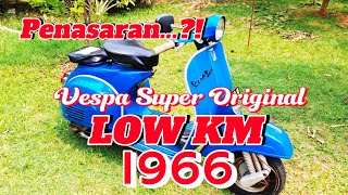 VIRAL..⁉️ Cuma Vespa Super 1966 Seperti Baru LOW KM Istimewa Juara Kontes.