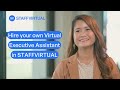 Hire your own Virtual Executive Assistant in STAFFVIRTUAL