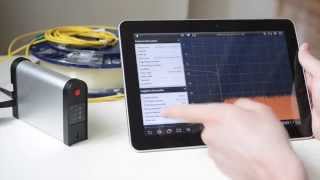 Fiberizer Mobile Android with VeEX OPX-BOX, OPX-BOXe OTDR