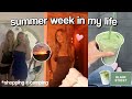 SUMMER WEEK IN MY LIFE *camping, shopping + grwms 🧖🏼‍♀️🛍