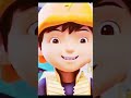 JEDAG JEDUG BOBOIBOY DAN FANG ( DJ dengan tatapan tajam penuh percaya diri)