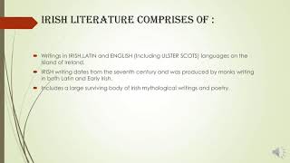 HEL: Irish Literature