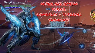 Vergil Alpha and Omega Gameplay Tutorial Showcase