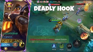 Novaria Thought I Was Using Cheats | FRANCO MOBILE LEGENDS BANG BANG