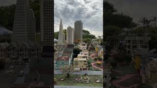 Lego San Francisco at Legoland is a replica of the city made with millions of Lego bricks