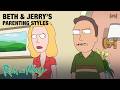 Beth and Jerry's Parenting Styles | Rick and Morty | adult swim