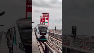 LRT Palembang Makin Keren dan Makin Rami #lrtpalembang