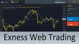How to Use Exness Web Trading | Best Feature for Trade
