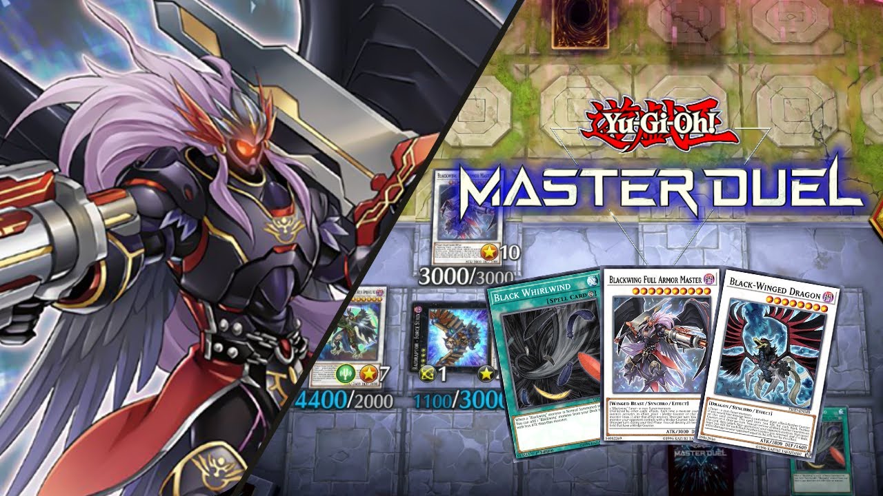 BLACKWING DECK ARCHETYPE - YU-GI-OH! MASTER DUEL - YouTube