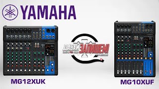 Yamaha MG10XUF, Yamaha MG12XUK popular mixing consoles