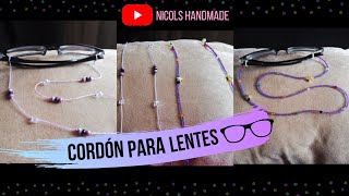 Cordón para lentes 👓