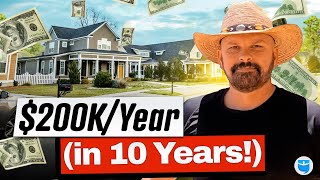 $200K/Year & Financial Freedom in 10 Years with a SMALL Portfolio