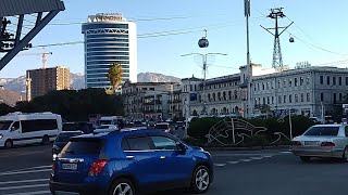 Argo Cable car in Christmas. Georgia #walking #cablecar #batumi #2024 #respect